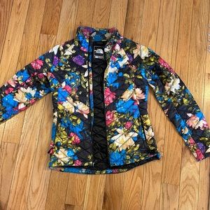Floral North Face jacket